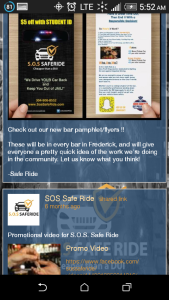 Check out our Website and Social Media Feeds, see what Safe Ride is up to Instantly